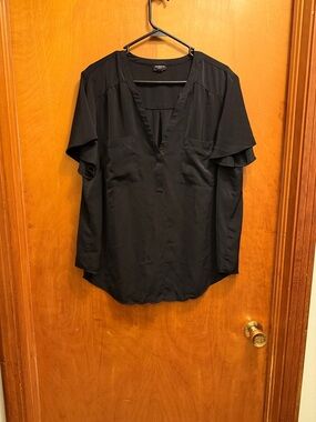 torrid Black Harper Top